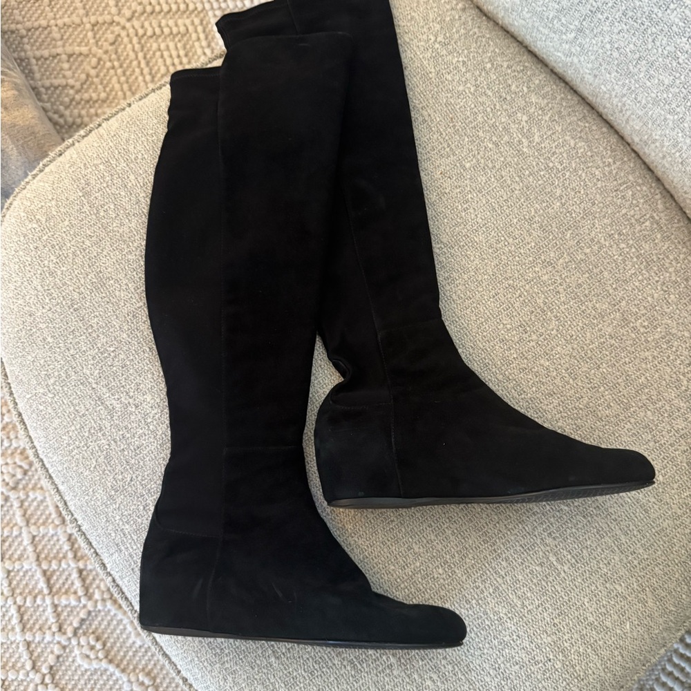 Stuart Weitzman over the knee flat boots Size7